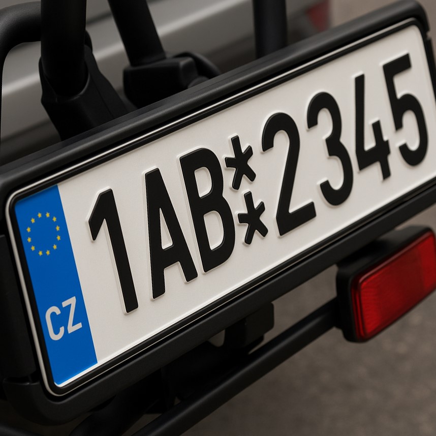 Třetí značka na nosič kol